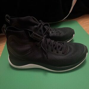 lululemon athletica Black Chargefeel Mid Athletic Sneakers with Box Discontinued